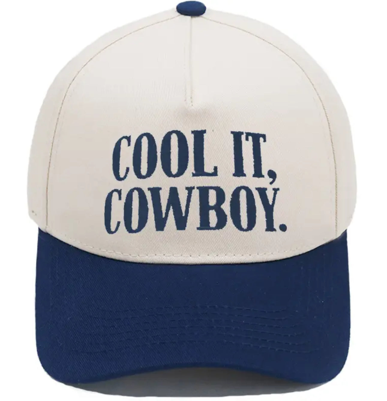 Cool It Cowboy Embroidered Hat