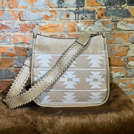 Tan Aztec Purse