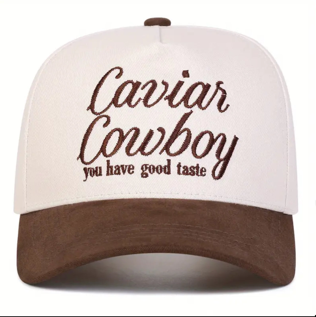 Caviar Cowboy Embriodered Hat