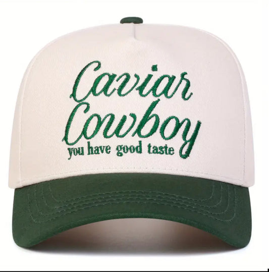 Caviar Cowboy Embriodered Hat