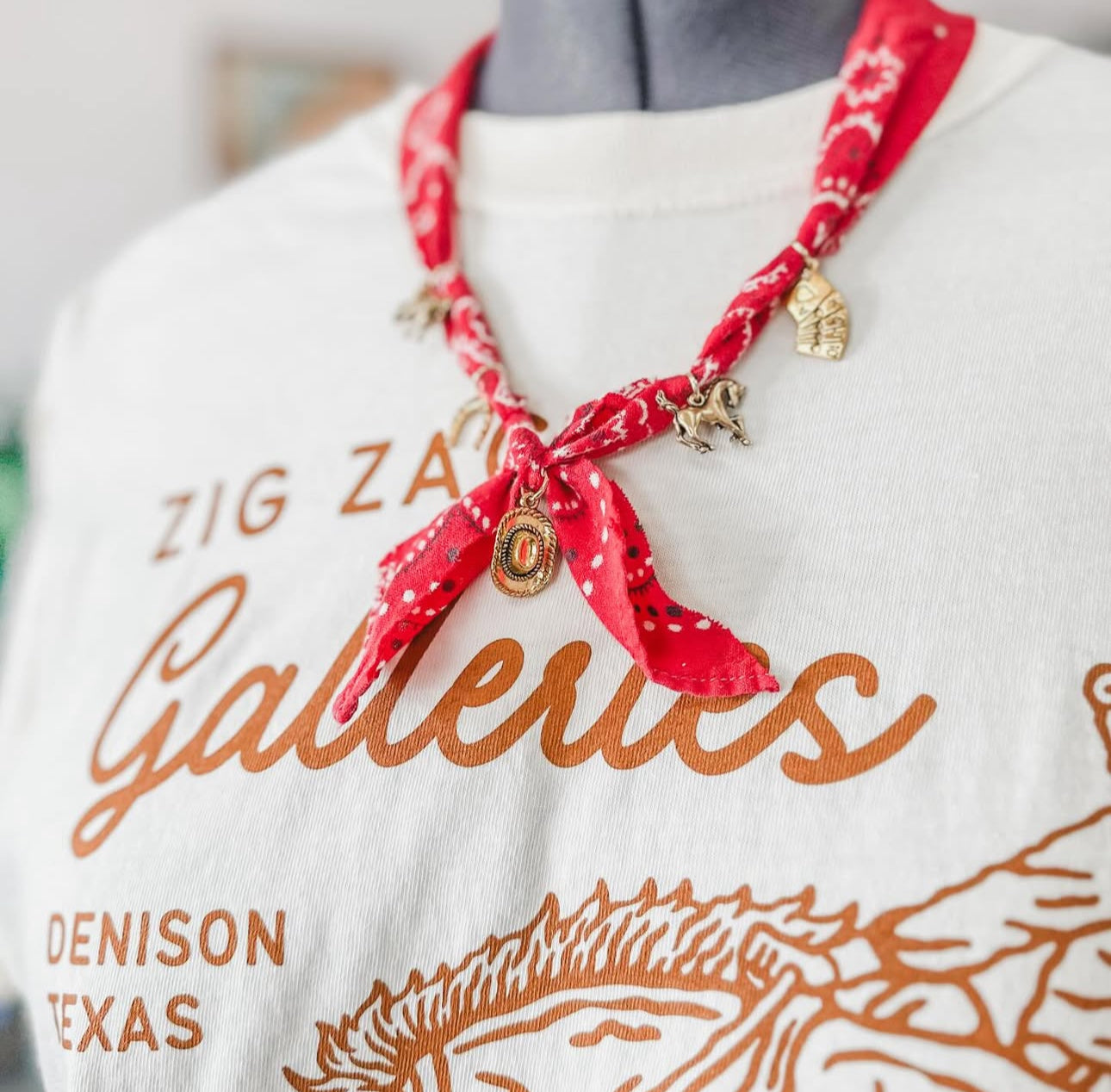 Custom Bandana Necklace